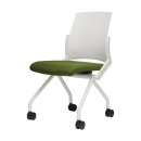 큐브체어 CCB43,CCB43-WH 큐브체어 회의용 수강용 강의실 연수원 심플한 회의하기편한의자 이미지