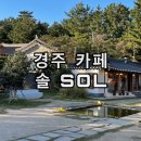 경주 황리단길 대릉원 한옥 카페 솔 SOL 아이와 함께 간 후기