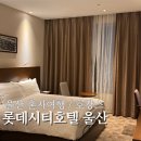 (주)호텔롯데 롯데시티호텔울산 | 울산시내 숙소 추천｜롯데시티호텔 울산 후기 /여자 혼자여행에 딱! 모션베드·방음·도어락 완벽