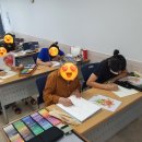 크레용화(오일파스텔) 이미지