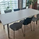 역삼-1291 | 클럽메사 식탁후기-강남구 역삼푸르지오 : 엘리샤인&amp;화이트 + 실버