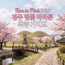 Must run 스피드 트레이닝 센터 | Run in Pink 2026 경주 벚꽃 마라톤 D-5 완주를 위한 최종 가이드