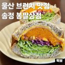 카페송정 | 울산 브런치 맛집 봉팔상점 북구 송정 카페 추천 단호박 바질모짜치즈샌드위치 후기
