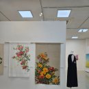 강동문화복지회관 아트갤러리 | 제6회 천그림 꽃 피우다 한국천아트예술협회전