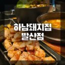 하남 돼지 집 발산점 | 발산역 삼겹살 맛집 하남돼지집 발산점 방문 후기 | 직원이 직접 구워주는 고기!