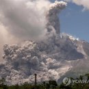 인니 므라피 화산폭발 이미지