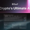 DD058 | SURF 💡 업비트 상장된 Cyber의 AI 리서치 코파일럿 — 요즘 이거 모르면 손해 (체험코드 포함🔥)