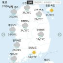 🍀7월28일 화요일 간추린 뉴스와 날씨🍀 이미지