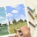 자연을 담은 오일파스텔 이미지