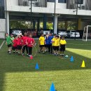 Year 1 - PE session-activity using hoops, cones, and balls. 이미지