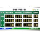 대촌농협 학승지점 | 대촌농협학승지점 벽면형 수동식(멀티넘버링) 면세유가격표시판 모델:59NB-O-16 제작입니다.