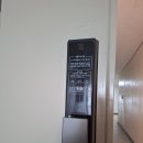 온천동 도어락 SK허브올리브 직방 푸시풀 지문키 도어락 ZD-61F 이미지