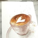 수채 일러스트 이미지