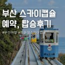 아웃라인블루 | 부산 해운대 스카이캡슐 예약 요금 할인 블루라인파크 청사포 출발 탑승 후기