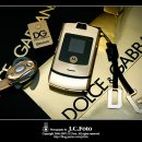 D＆G GOLD RAZR with Bluetooth & Earphone Headset 이미지