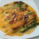 파전 만들기 해산물 쪽파 파전 레시피 이미지