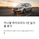 하이브리드로1 | 기아 카니발 하이브리드 1년 후기 한눈에 보는 실주행