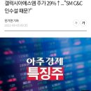 갤럭시아에스엠 주가 29%↑..."SM C&C 인수설 때문?" 이미지