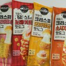 (주)올반푸드더에스티 | 애슐리 핫도그 4종 구매후기: 통모짜렐라, 포테이토, 모짜탱글, 소시지탱글