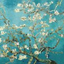 담은 인상주의 명화(모네,고흐,시냐크)/인상,해돋이/꽃피는 아몬드 나무/생트로페 항구/התחלה(하트칼라)