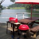 숲속의호수 이미지