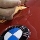 수입자동차 bmw 벤츠 도어문콕 도색 까짐 페인트 벗겨진 도색없이 깍지않고 살리는 국내최초 장인 붓펜...