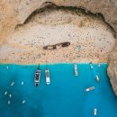 세계의 명소와 풍물, 124 - 그리스, 자켄토스섬의 난파선 해변 이미지