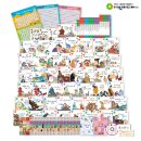 사자성어와 함께 한자 이미지