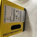 (판매완료) 크리테리온(criterion) 15P팝니다 이미지
