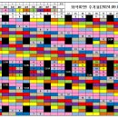 24년 09월분 좌석02번 주기표 입니다. 이미지