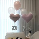 셀프촬영 | 아기 200일 셀프촬영 • 디어리벌룬 풍선 제작 • 메린드레 러브밍 바디수트•주와유노엘 모자