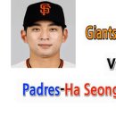 Giants-Jung Hoo Lee vs. Padres-Ha Seong-Kim 이미지