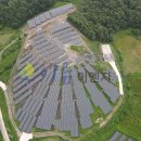 장성 태양광발전소 이미지