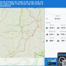 경북 안동 마사터널앞~515봉~740봉~산지봉~연점산~668봉~719봉~천지갑산~5봉~6봉~모전석탑~천지갑산공원주차장 gpx [참고용] 이미지
