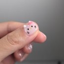 중원-91 | 다산네일 전문 네일91에서 이달의아트 키티네일 후기