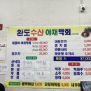 완도수산 야채막회 이미지