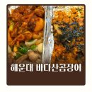 해운대시장 | 해운대시장꼼장어 바다산곰장어 소금 양념 반반세트와 환상의 볶음밥