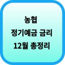 인동농협 시장지점 | 농협 정기예금 금리 12월 총정리