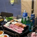 이밤에캠핑장 이미지