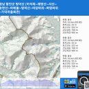 경남 함안군 방어산 (어석재~괘방산~서산~송현산~마애불~방어산~마당바위~벼랑바위~가덕마을회관) gpx [참고용] 이미지