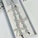 화이트리본 | 케이스티파이 리플케이스 화이트, 리본 비즈 스트랩 프로스트보우 후기🫧