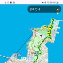 출발지 도착지로만 루트를 그리면 원하는 코스로 그려지지 않을 때 이미지