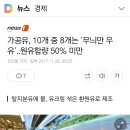 가공유, 10개 중 8개는 '무늬만 우유'..원유함량 50% 미만 이미지