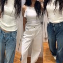 별핏 | [유니클로 배기 커브진] 연청·진청·화이트 컬러별 실착 후기 및 핏 비교