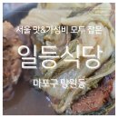 일등해장국 | 맛과 가성비를 모두 잡은 뼈해장국 맛집 망원동 일등식당 방문후기!