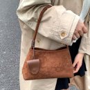 가을 토트 숄더백 스웨이드 호보백 이미지