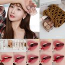 페리페라 가을 웜톤 메이크업 - 심플레인 니팅코랄 아이섀도우 팔레트 &amp; 워터블러 틴트 전색상