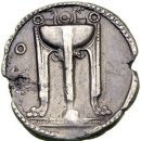 Bruttium. Croton, c. 530 BC. AR Nomos (7.9 g). 이미지
