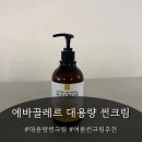 내츄럴 바이오 | 백탁없는선크림 득템ㅣ 안셈 에바끌레르 대용량선크림 500ml 솔직 후기