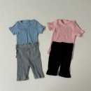오소라 | 오뉴데이 | 12개월아기 반팔 상하실내복 착용 후기, 사이즈 추천(오마이블랙핑크, 오소라너왜그레이)